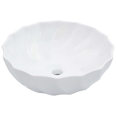 Vidaxl Washbasin 46x17 CM Ceramic White