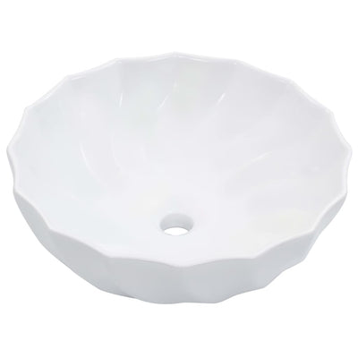 Vidaxl Washbasin 46x17 CM Ceramic White