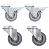 Ruote girevoli Vidaxl con fori per bulloni 4 ST 50 mm