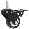 Vidaxl ruote girate con freni 4 st 50 mm