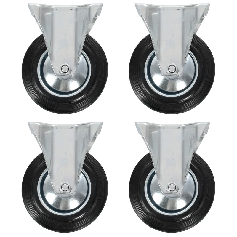 Vidaxl Ruedas fijas 4 ST 160 mm