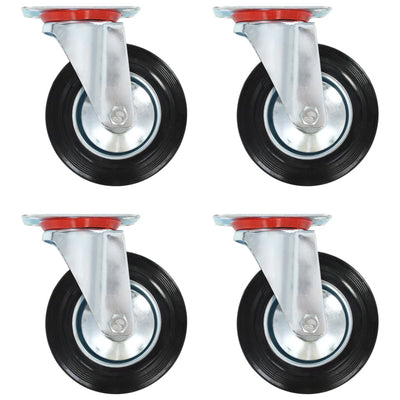 Vidaxl ruote girate 4 ST 160 mm