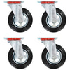Vidaxl ruote girate 4 ST 160 mm