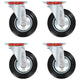 Vidaxl ruote girate 4 ST 160 mm
