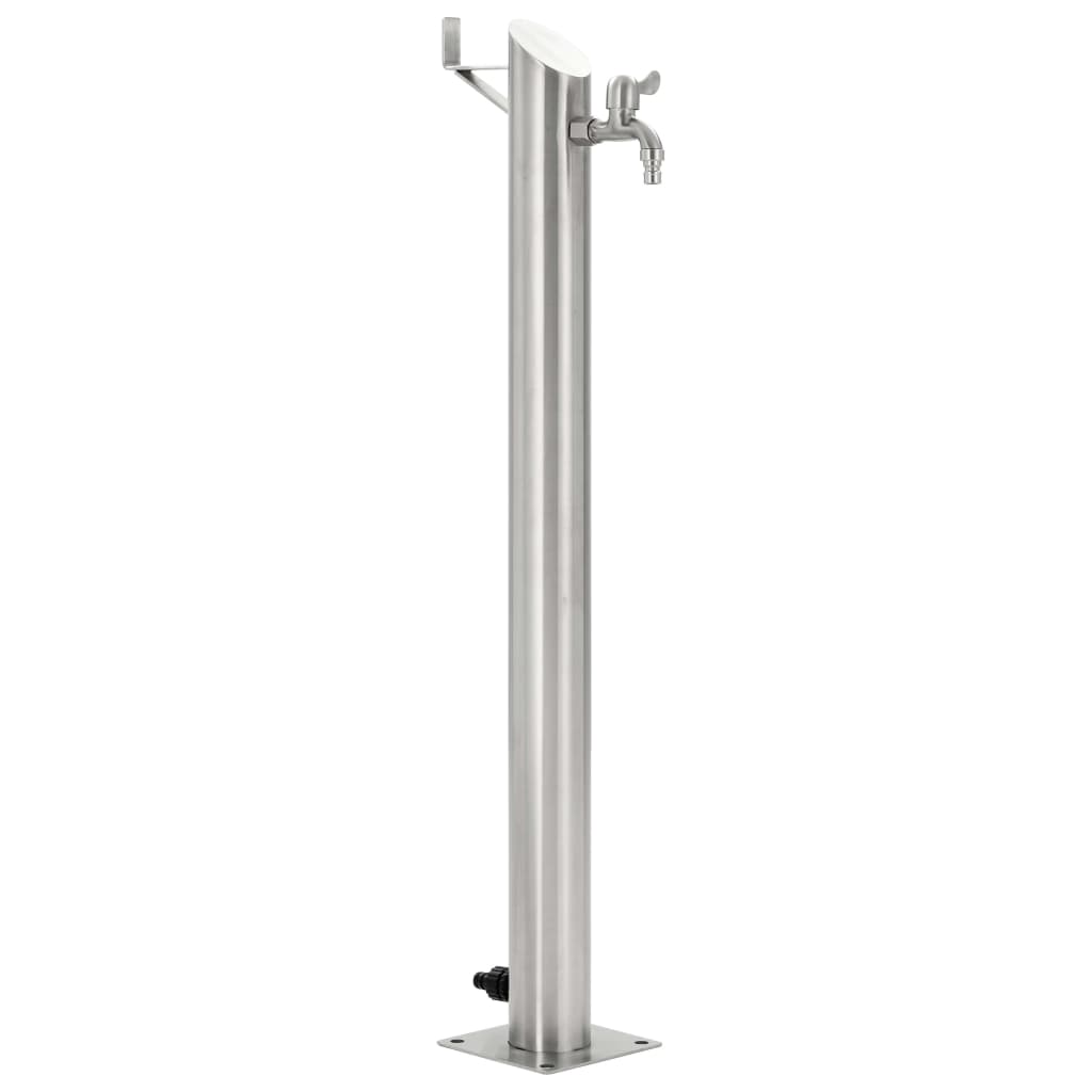 Vidaxl Garden Water Column round 95 cm in acciaio inossidabile