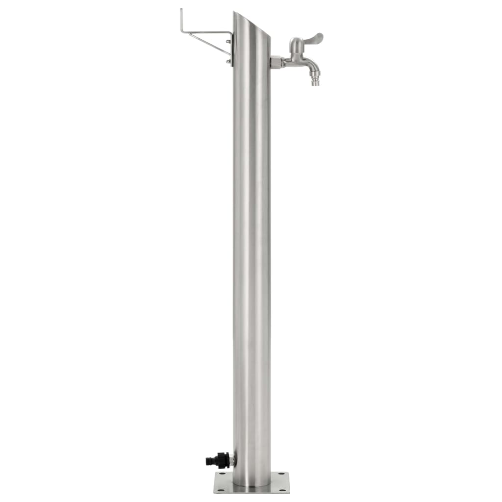 Vidaxl Garden Water Column round 95 cm in acciaio inossidabile