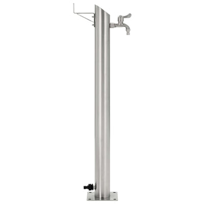 Vidaxl Garden Water Column round 95 cm in acciaio inossidabile