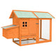 Vidaxl Chicken Coop 170x81x110 cm de pino de pino sólido