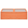 Vidaxl tuinkas 100x50x34 cm hout