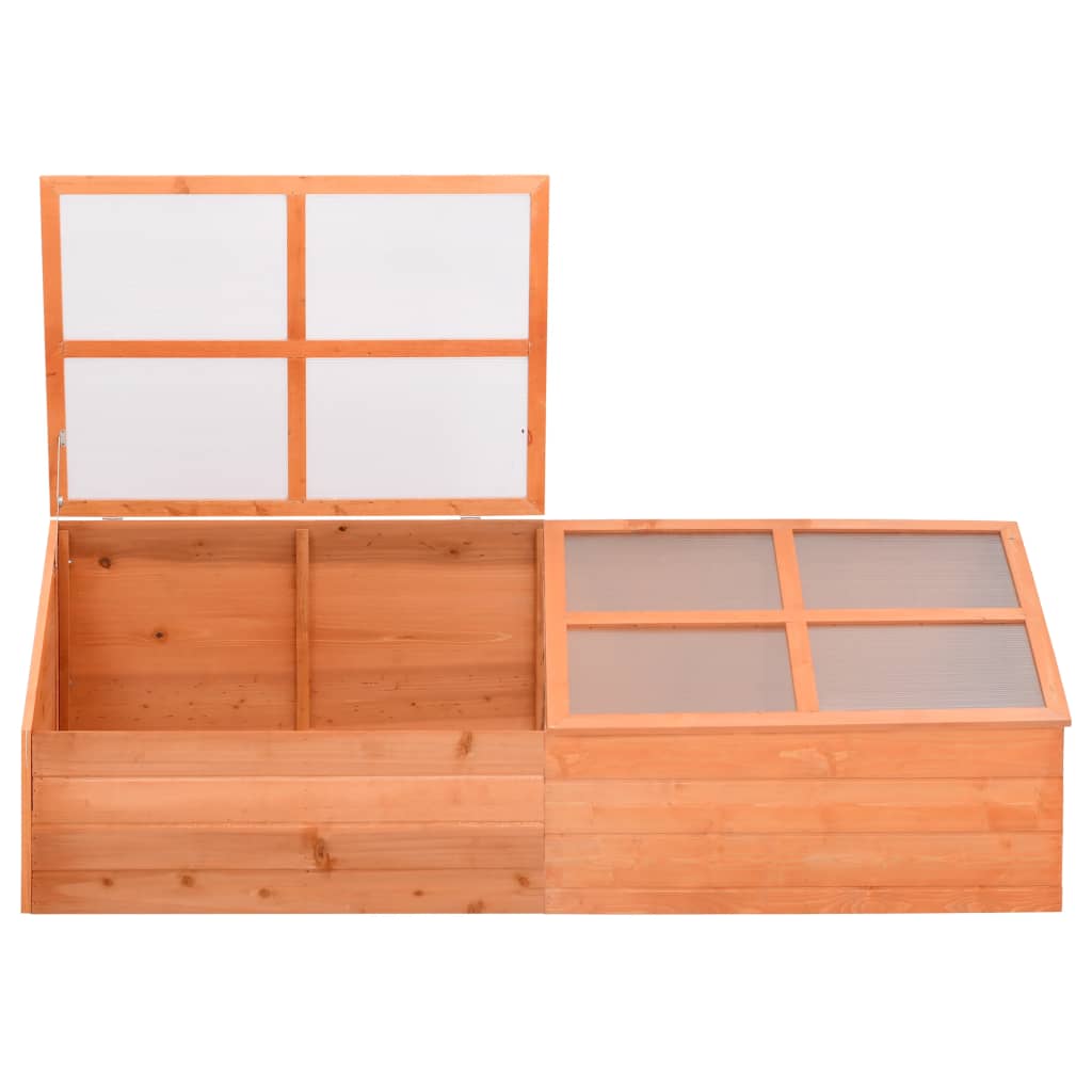 Vidaxl tuinkas 180x57x62 cm hout