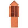 Almacenamiento de jardín Vidaxl 71x60x213 cm de madera