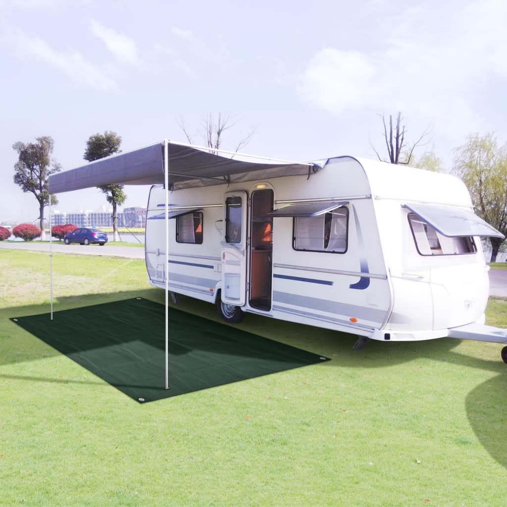 Vidaxl Tent Tappet 250x600 cm HDPE Green
