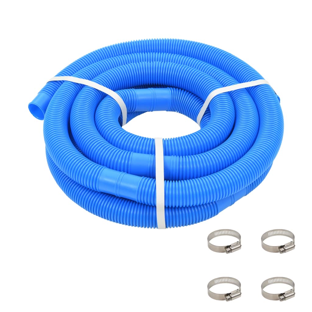 VIDAXL POLCA DI NAPOGGIO CON FLUMPS 38 mm 6 m blu