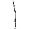 Vidaxl microfono standard tavolo Montaggio in acciaio nero