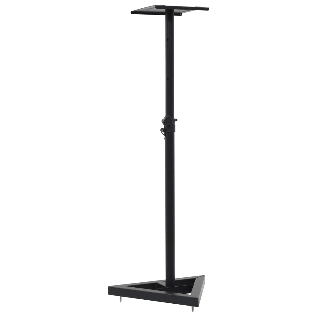 Vidaxl Monitor Stilder Stander 2 st de acero negro