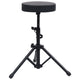 Taburete de tambor Vidaxl Black redondo ajustable