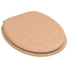 Vidaxl toiletbril met deksel bamboe mdf
