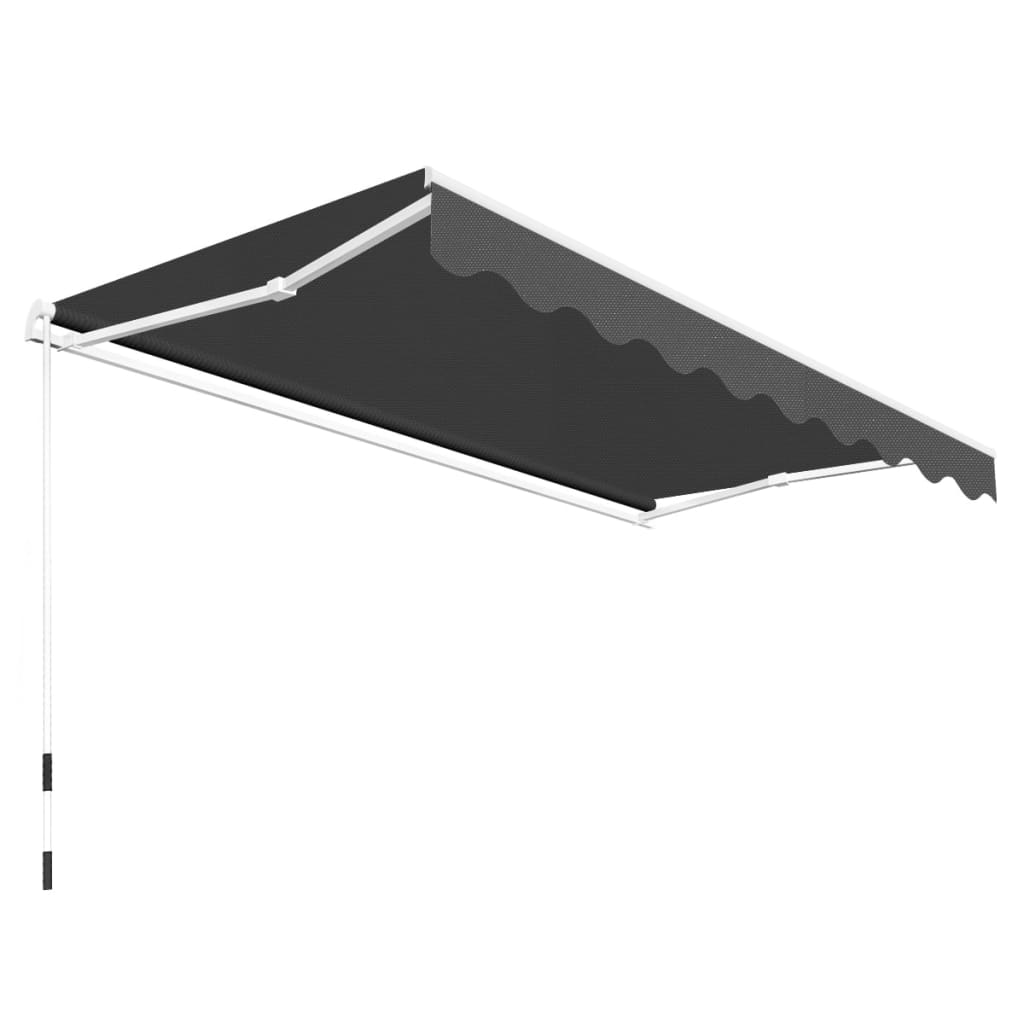 Vidaxl Luifel manualmente extensible 300 cm de antracita