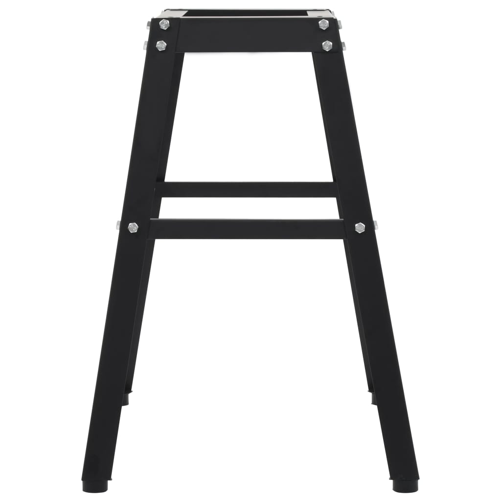 Vidaxl Standard per acciaio con pinna per segatura da 10 '' 245 mm in polvere