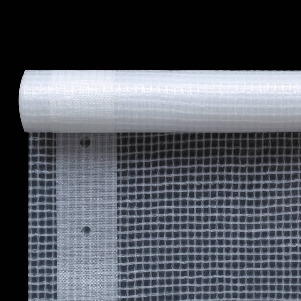Vidaxl Leno Tarpaulin 260 g m² 4x4 m bianco