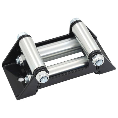 Ventana de rodillo Vidaxl 4 veces 3500-4500 lbs de acero
