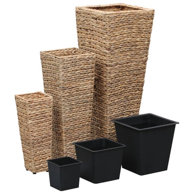 Le fioriere Vidaxl hanno allevato 3 St WaterHyacint Brown