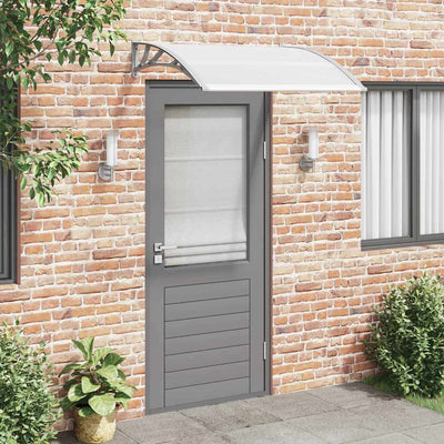 Vidaxl Port Canopy 120x100 cm PC grigio