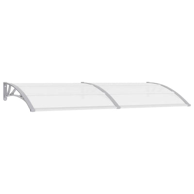 Vidaxl Port Canopy 240x100 cm PC grigio