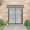 Vidaxl Port Canopy 200x100 cm PC nero