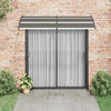 Vidaxl Port Canopy 240x100 cm PC nero