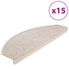 Vidaxl 15 esteras de pedal 65x24x4 cm tope