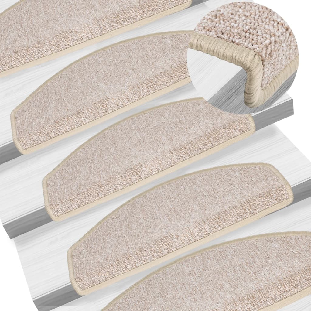 Vidaxl 15 esteras de pedal 65x24x4 cm tope