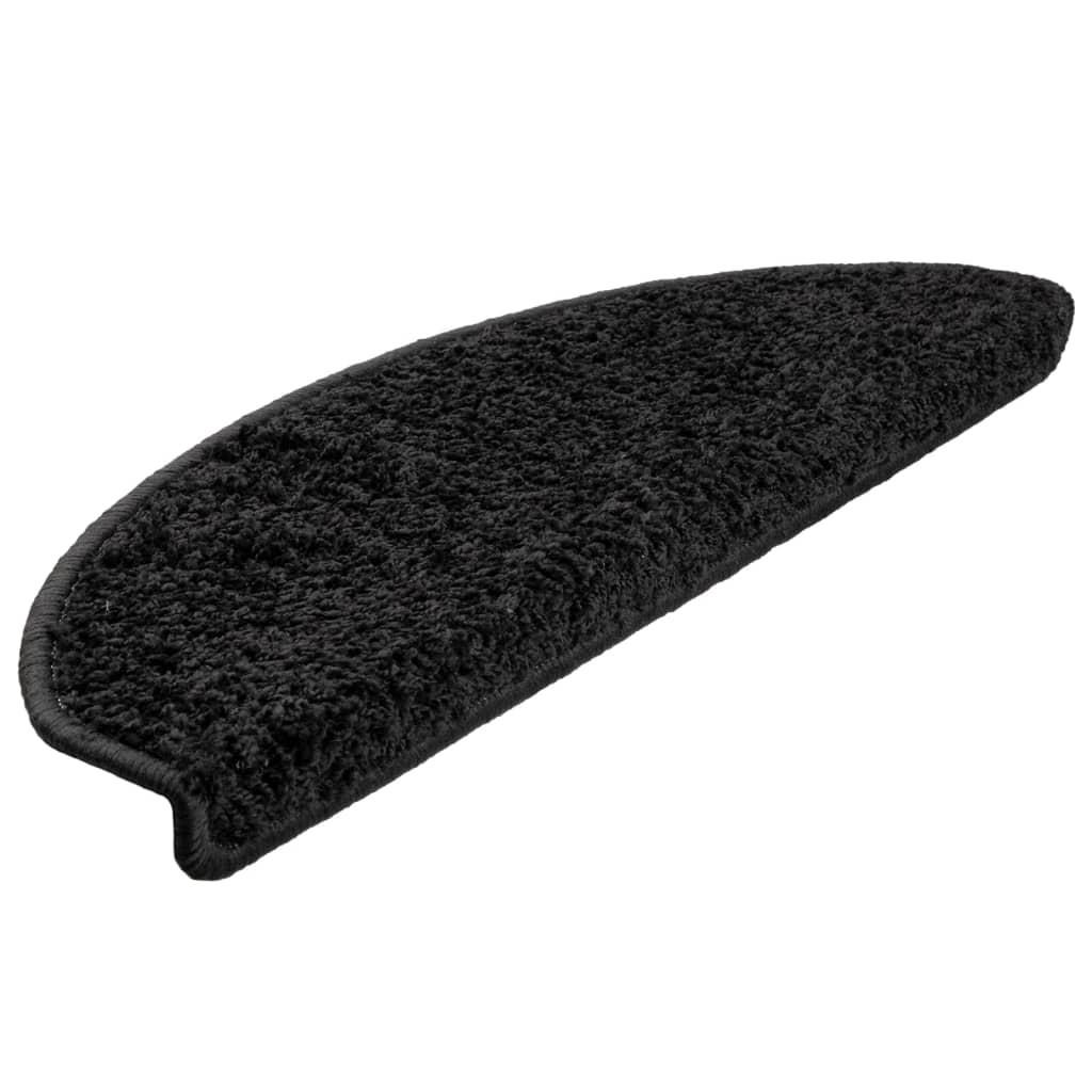 Vidaxl Stair tappetini 15 St 65x21x4 cm nero