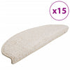 Vidaxl Stair tappetini 15 St 65x21x4 cm bianco