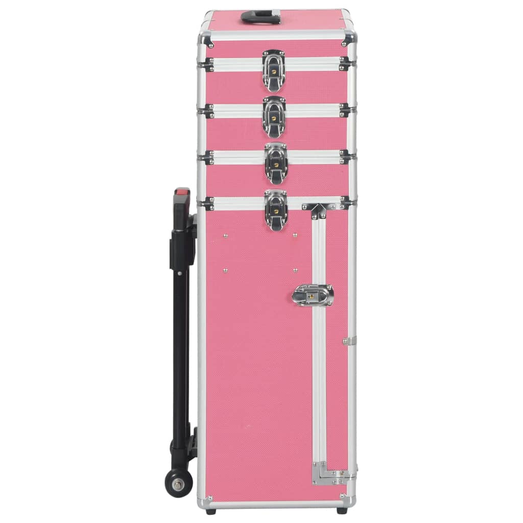 Vidaxl MAQUILLO CROLLEY ALUMINIO PINK
