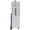 Vidaxl Make-up Trolley Aluminium Silver Coloted