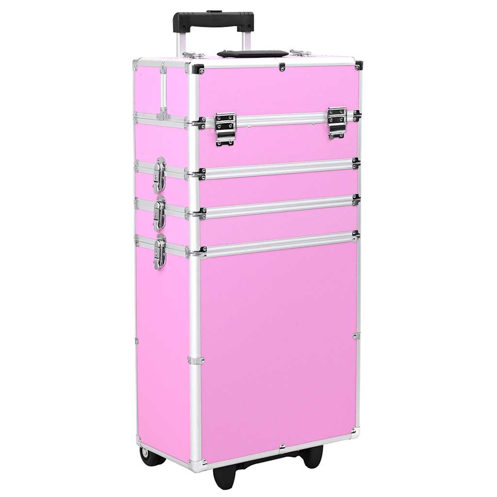 Vidaxl MAQUILLO CROLLEY ALUMINIO PINK
