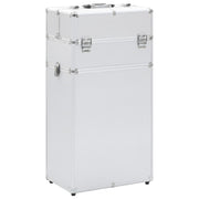 Vidaxl Make-up Trolley Aluminum silver colored - afbeelding 1