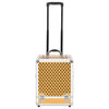 Vidaxl MAKEP CROLELY 35x29x45 cm de oro de aluminio