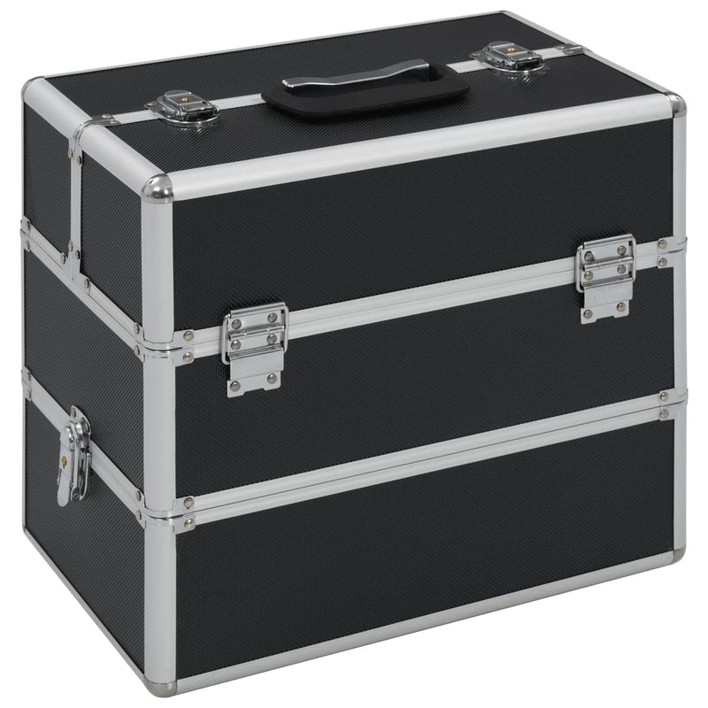 Vidaxl MAKEP SUCTUSE 37X24X35 CM Aluminio Negro