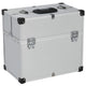 Vidaxl Tool Case 38x22.5x34 cm colorato in argento in alluminio
