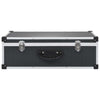 Vidaxl CD Case per 80 CD in alluminio nero