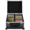 VIDAXL CD VIECA per 40 CD in alluminio nero