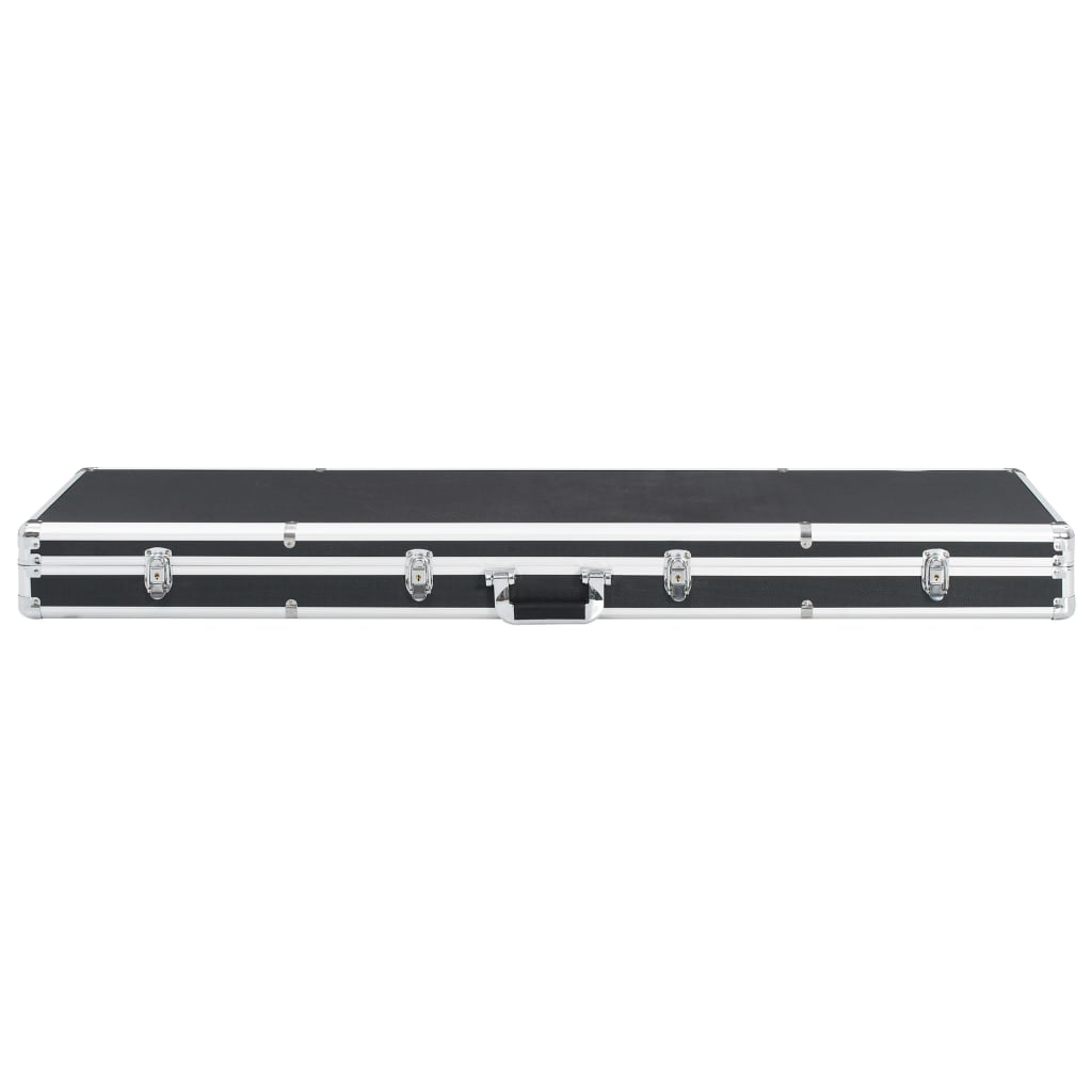 Vidaxl wapenkoffer 134x35x12 cm de aluminio negro