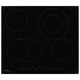 Vidaxl Ceramic HOB con 4 zonas de cocción Control táctil 6600 W