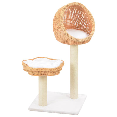 Vidaxl Cat rashing Post con graffi di sisal ovviamente Wilow Wood