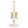 Vidaxl Cat Rangeing Post con pila de hierba de marisco de sisal