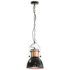 Vidaxl Lampade a soffitto 2 St Round E27 Nero
