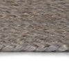 Alfombra Vidaxl hecha a mano alrededor de 150 cm de yute gris