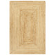 Vidaxl rug handmade 80x160 cm jute natural